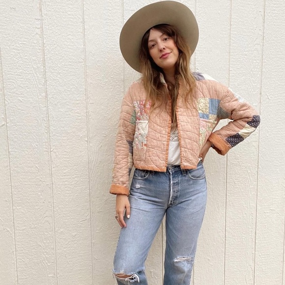 Wild Rose Vintage Jackets & Blazers - Wild Rose Vintage Artisan Quilt Coat. Available for less on IG at angelsdrawers.